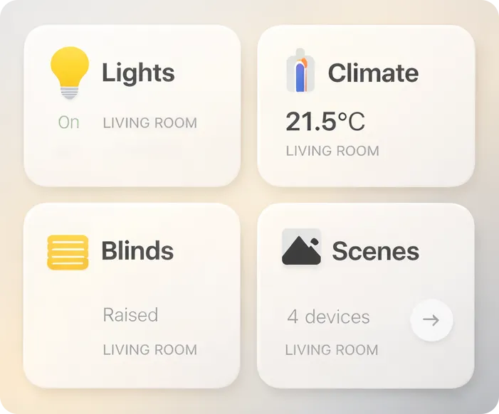 Smart Home Display App