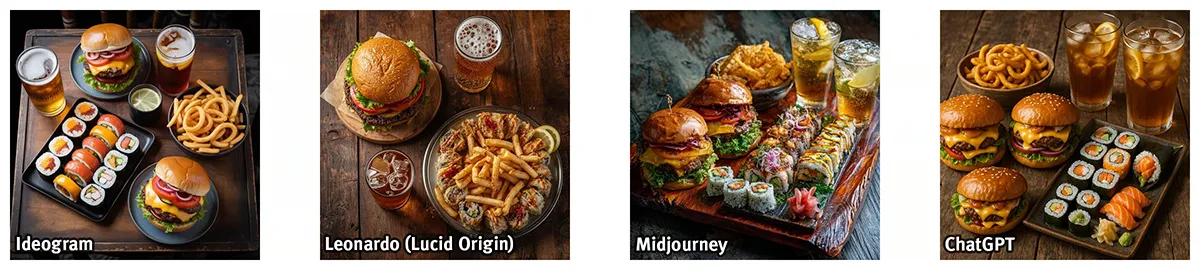 KI Bilder im Food-Bereich