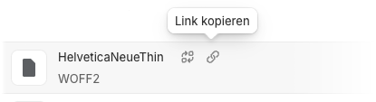 Shopify Datei Link kopieren