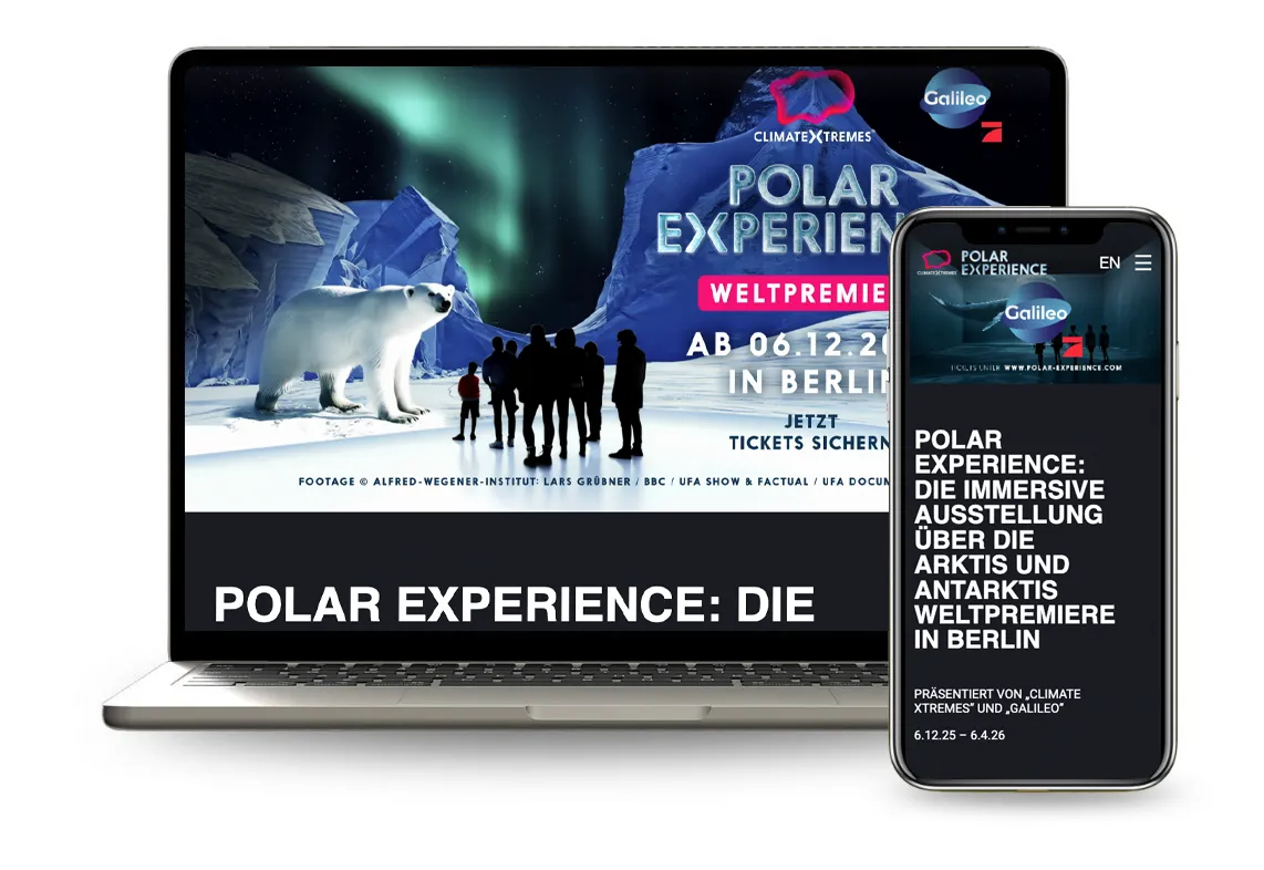 Webdesign Use Case Ausstellung QR Code