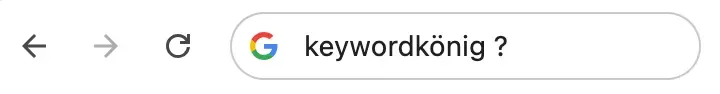 Keywordkönig oder Keywordkoenig in der URL